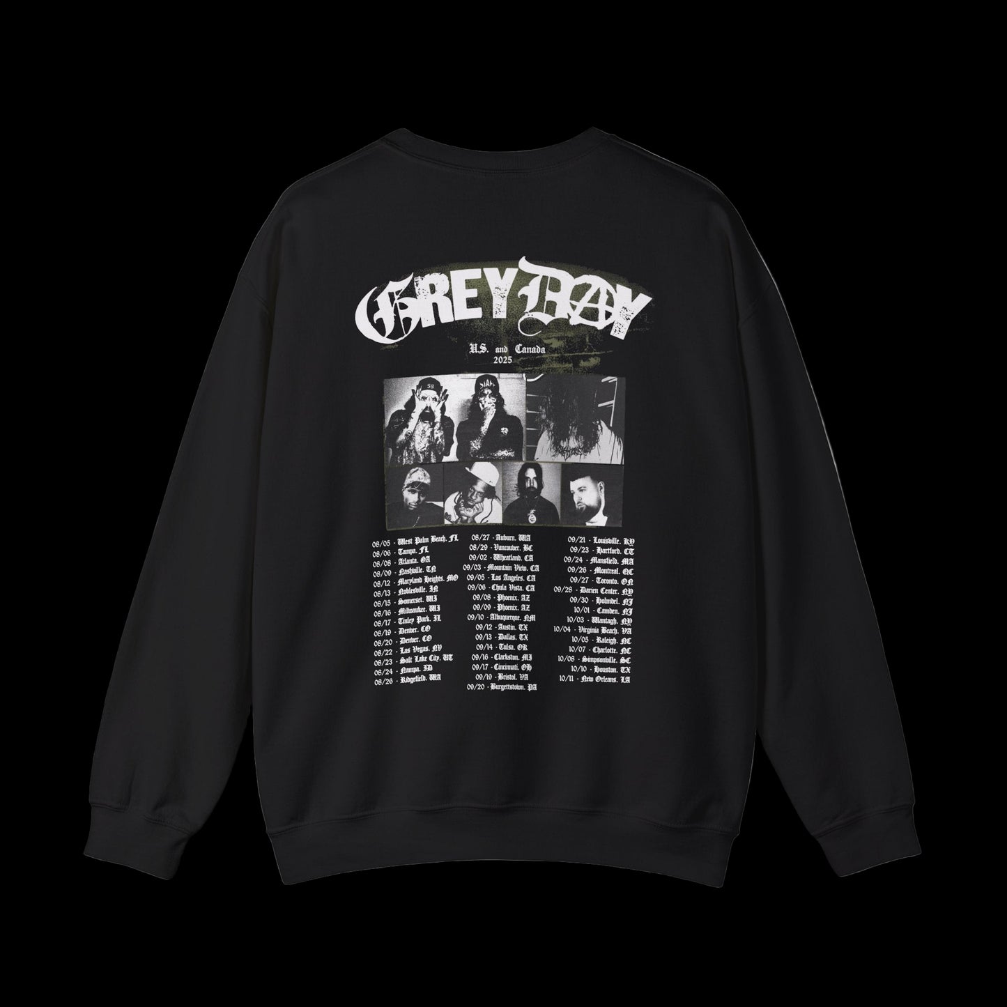 Suicideboys Merch - Grey Day Tour Merch - 2025 Tour Sweatshirt