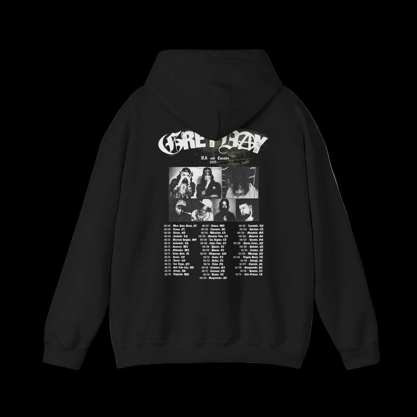 Suicideboys Merch - Grey Day Tour Merch - 2025 Tour Hoodie