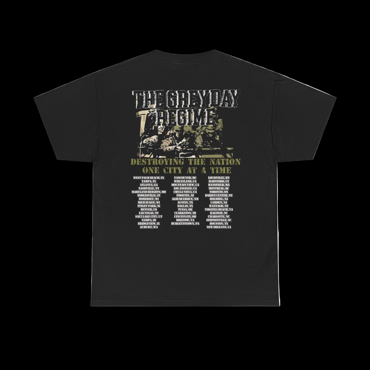 Suicideboys Merch - Grey Day Tour Merch - Regime Tee