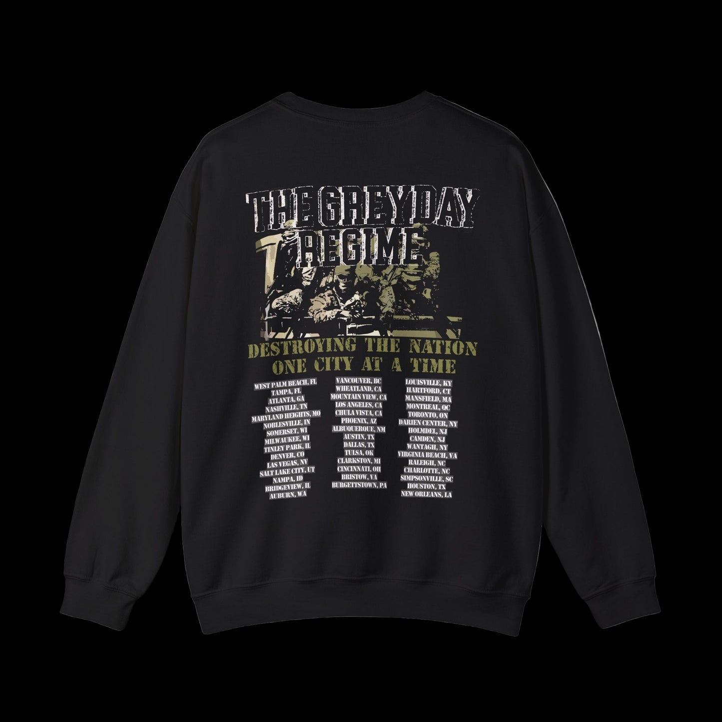 Suicideboys Merch - Grey Day Tour Merch - Regime Sweatshirt