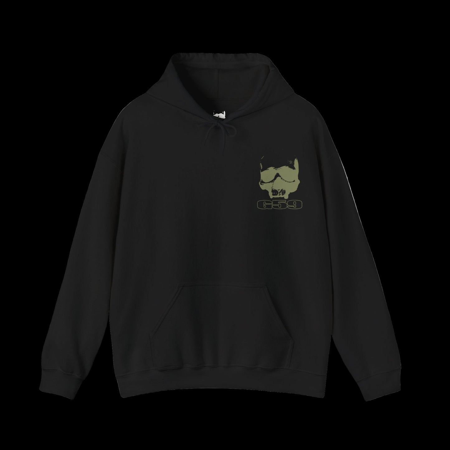 Suicideboys Merch - Grey Day Tour Merch - Black Skull Hoodie
