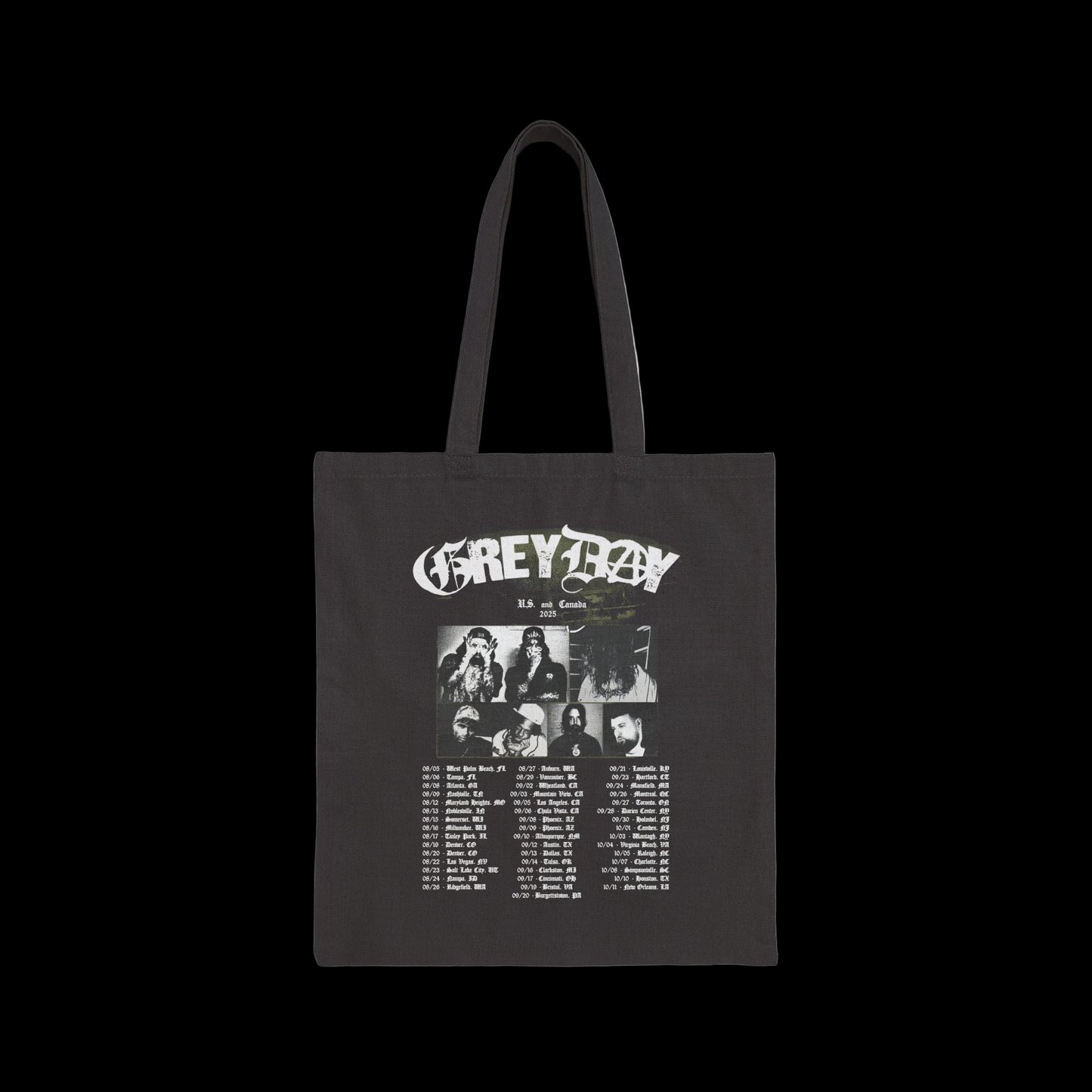 Suicideboys Merch - Grey Day Tour Merch - Tour Tote Bag