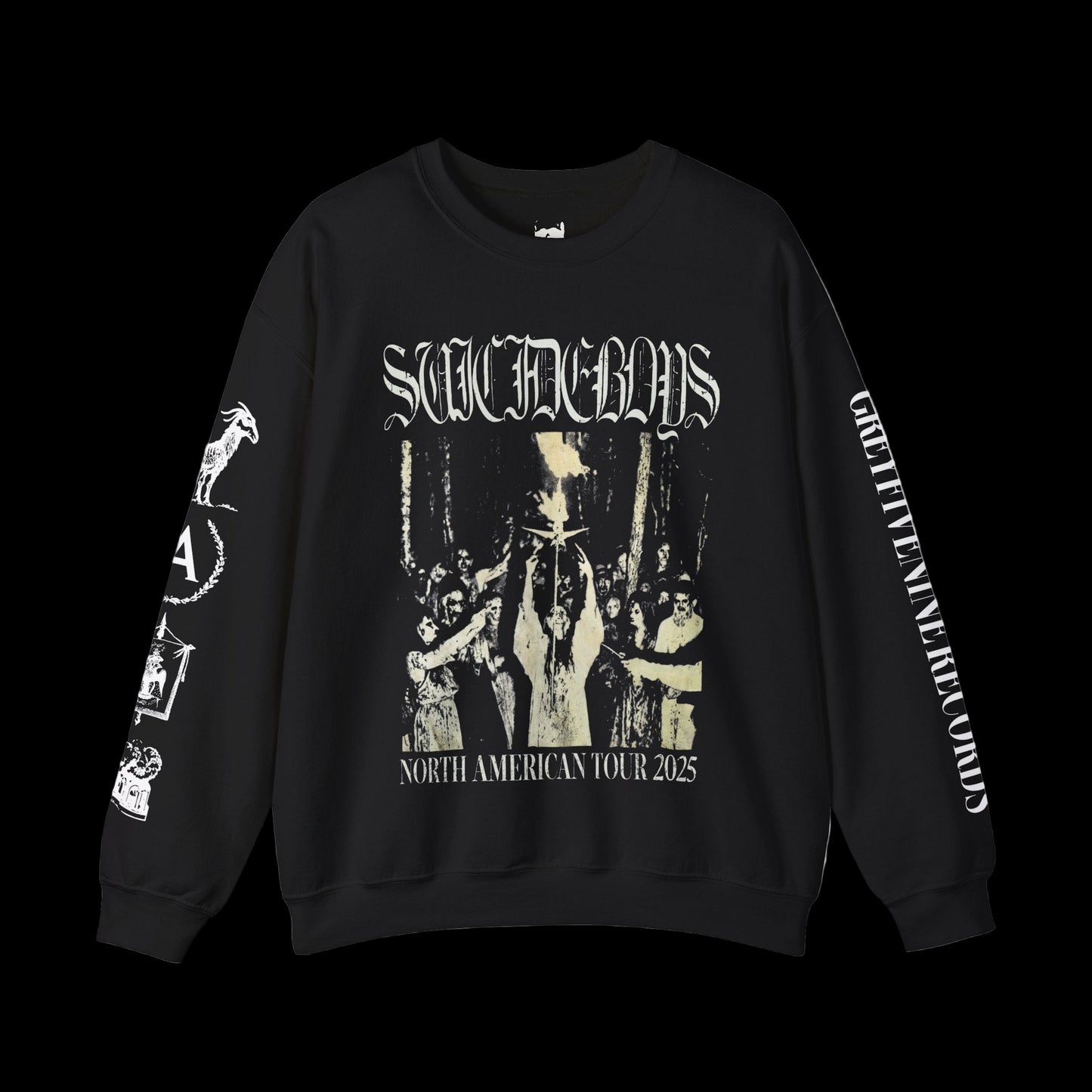 Suicideboys Merch - Grey Day Tour Merch - $uicide Boys Tour Sweatshirt