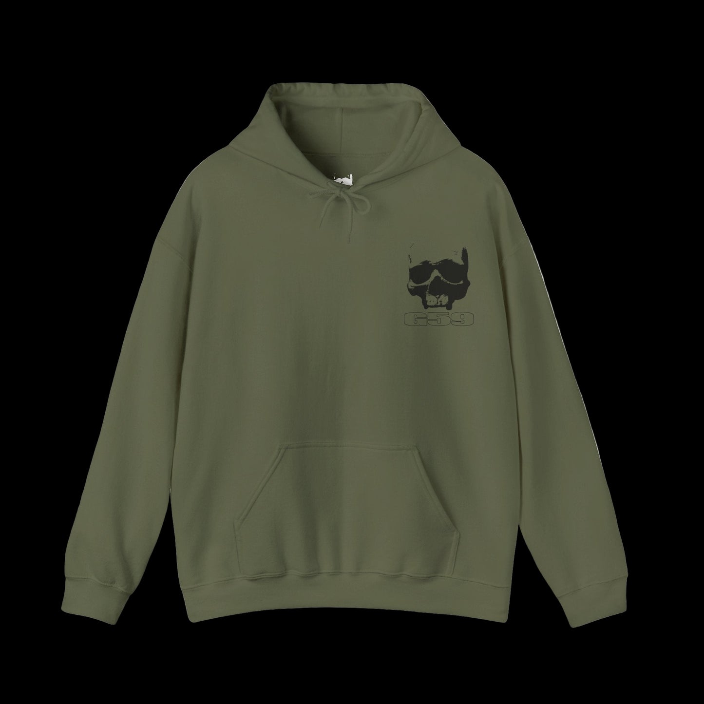 Suicideboys Merch - Grey Day Tour Merch - Green Skull Hoodie