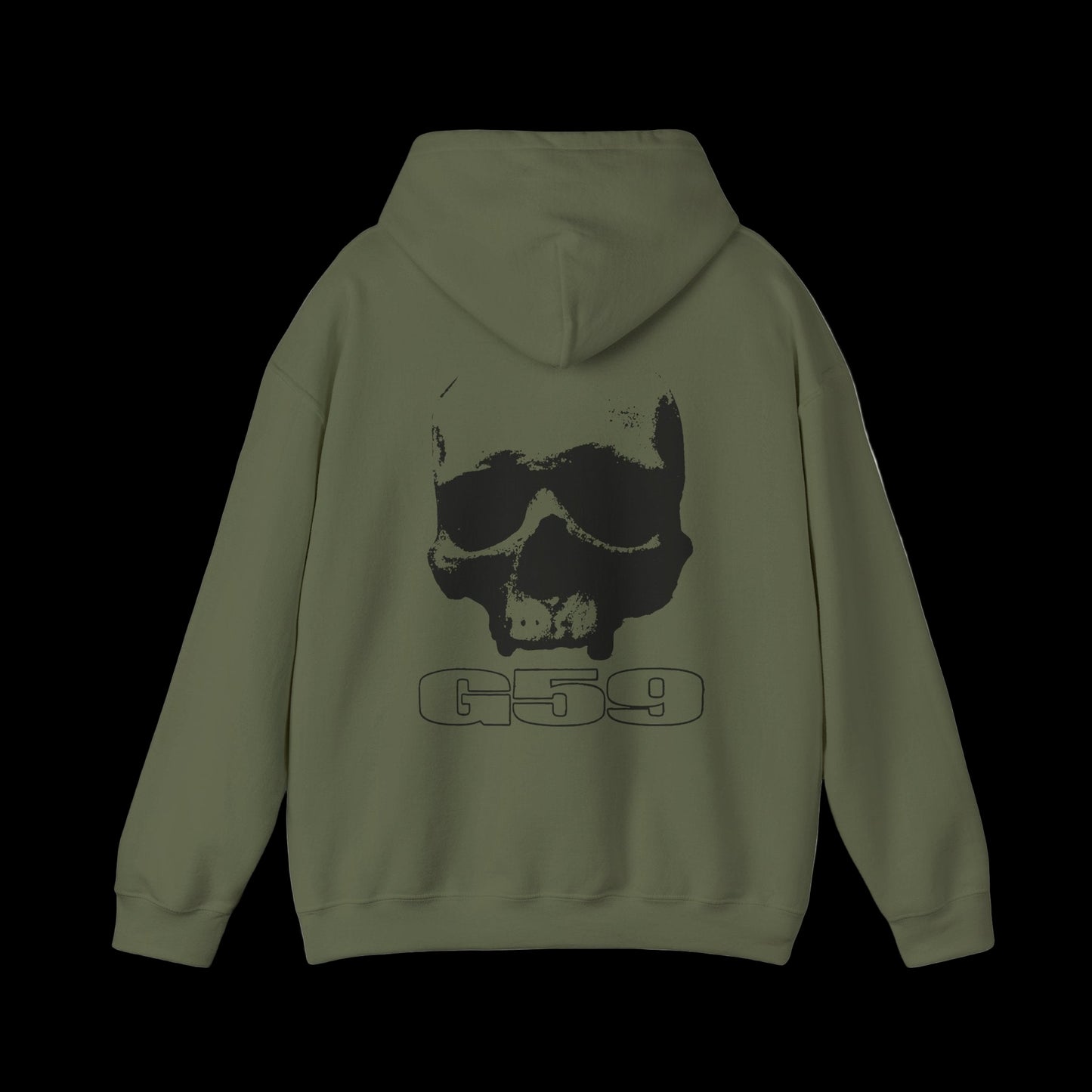 Suicideboys Merch - Grey Day Tour Merch - Green Skull Hoodie